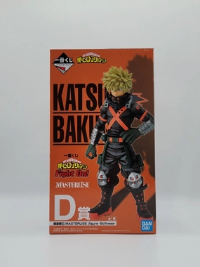 Ichiban Kuji My Hero Academia FIGHT ON! D Prize Bakugo Masterlise; Figure -stillness- Ceramic Sculpture