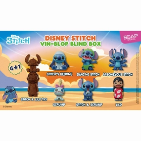 Disney Stitch Vin-Blop Blind Box (box of 6) ???? ???? ??S?? Judges' Choice