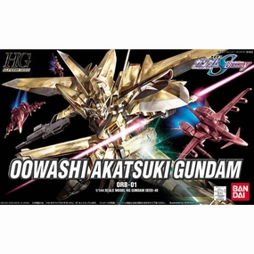 Movie Merchandise Educational Display HGUC 1/144 OOWASHI AKATSUKI GUNDAM ???_ ?????b??