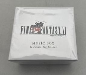 Final Fantasy VI Music Box [Searching for Friends] Toy Figurine Battle Stance