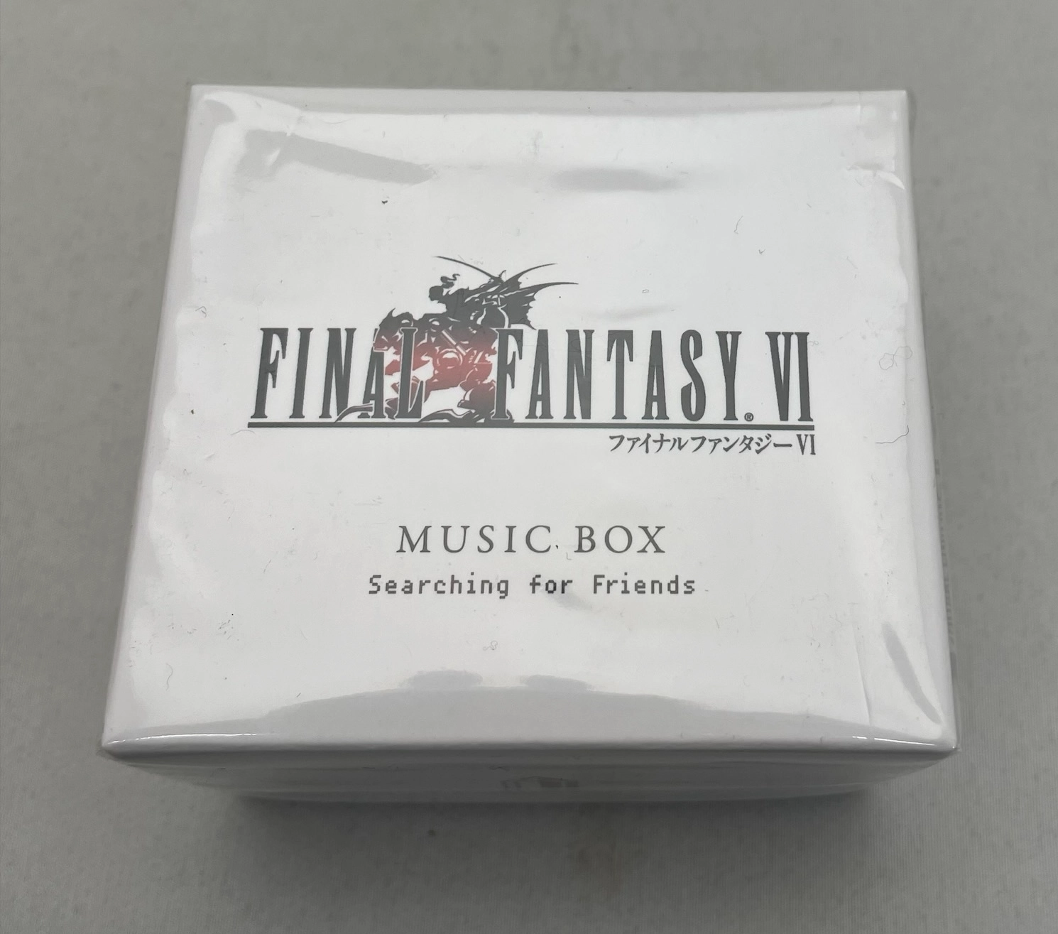 Final Fantasy VI Music Box [Searching for Friends] Toy Figurine Battle Stance