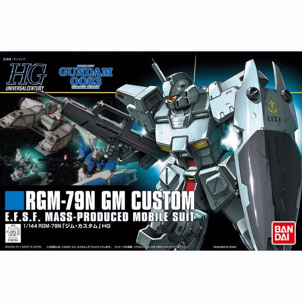 Showpiece Item Science Model HGUC 1/144 RGM-79N GM Custom ?C?? ???_ ??