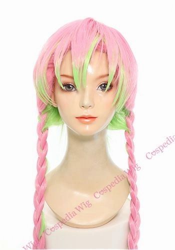 "Demon Slayer" Kanroji Mitsuri ??Ms Kanroji??style cosplay wig Amateur Hobby
