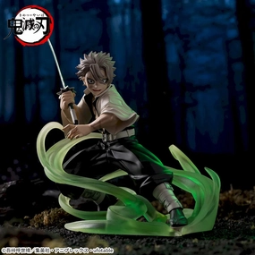 Anime Demon Slayer: Kimetsu no Yaiba XrossLink Figure - Sanemi Shinazugawa - Hashira Training Arc Vinyl Art PVC Article