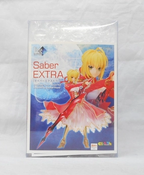 Crystal Figure Bokes Character Min 1/8 Saber Extra (Fate/EXTRA)