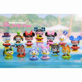 Superhero Decor Pop Mart - Mickey Family Summer Series Mini Figure (Mickey, Minnie, Donald, Goofy, Chip, Dale, etc.)