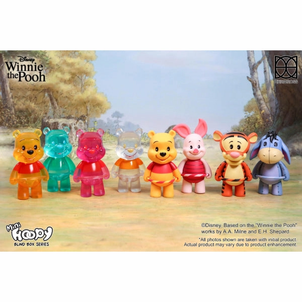 Herocross - HBB #028 Hoopy Series 1 ?S?? Winnie The Pooh & Friends Blind Box 7cm (box of 8) highly recommended Alien Creature