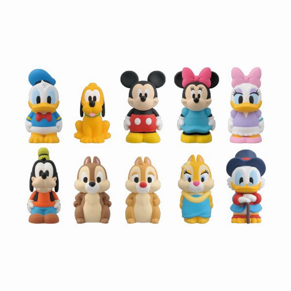 Mickey & Friends Soft Vinyl Puppet Mascot (Set of 10) Gamer Setup Chibi Hobby
