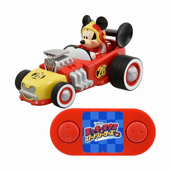 Mickey Mouse & Road Racers Remote Control Hot Rod Mickey Mouse Gaming Display Designer Figure