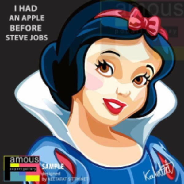Hobbyist Community Pop Art Wall Decoration Drawing (Snow White) ?????? ?