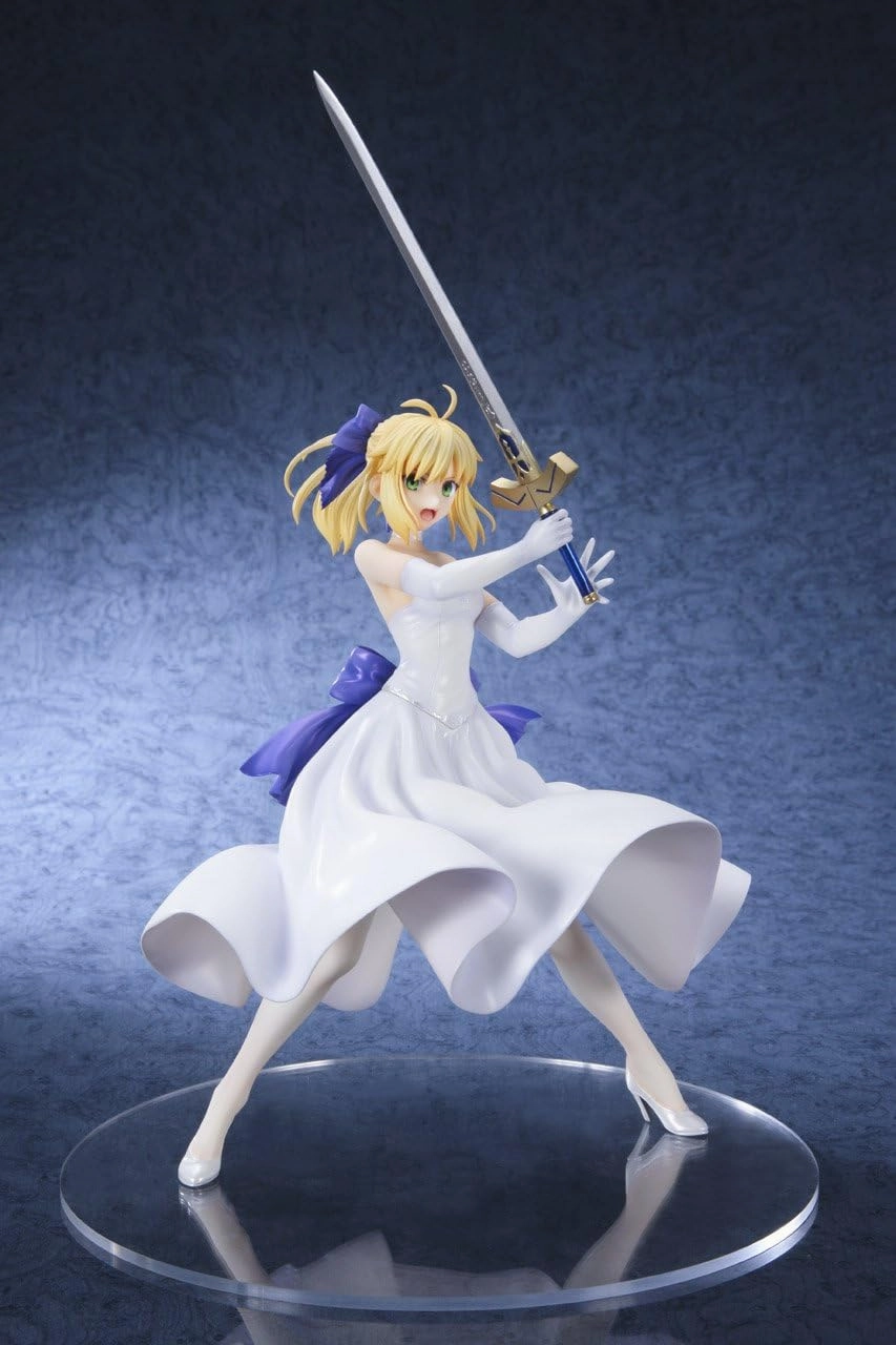 Movie Collection Fate/stay night [Unlimited Blade Works] - Saber White Dress Ver. 1/8 Complete Figure