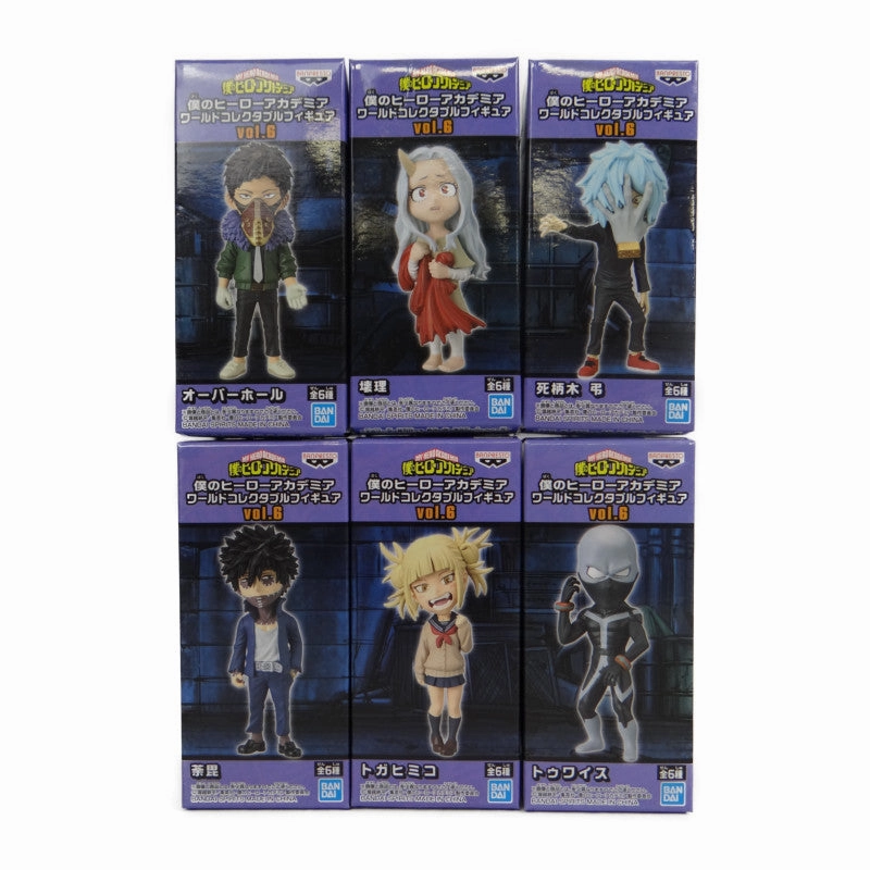 Global Shipping My Hero Academia World Collectable Figure vol.6 Set of 6