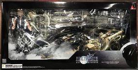 Play Arts Final Fantasy VII Advent Children No.10 Cloud Strife & Fenrir Resale Value