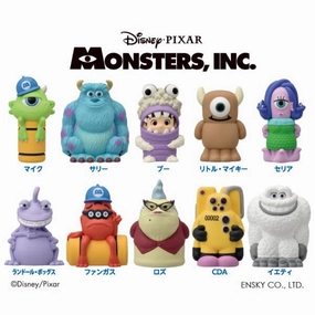 Monsters, Inc. Soft Vinyl Puppet Mascot ?F?? (set of 10) Twitch Channel Rustic style