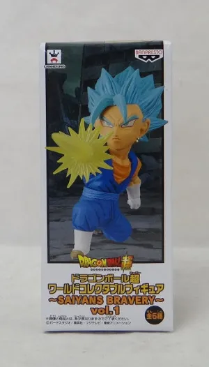 Robot Goods Dragon Ball Super World Collectable Figure -Saiyans Bravers -vol.1 Super Saiyan God Super Saiyan Vegett 38015