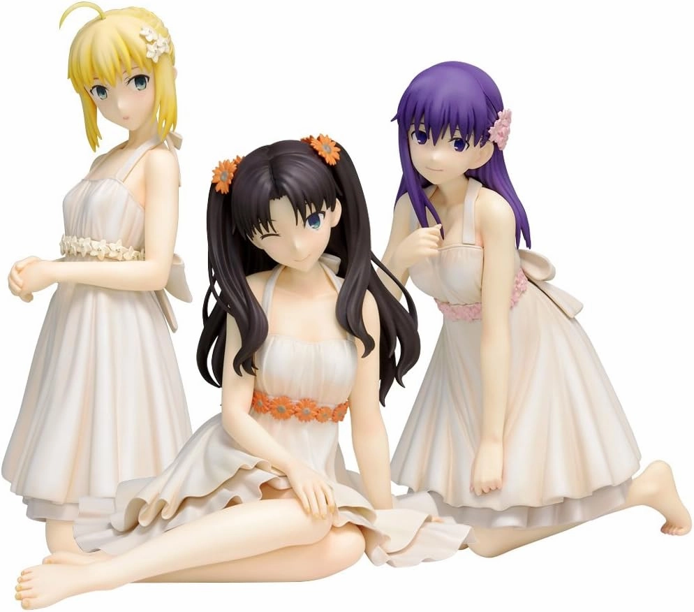 Painted Model DreamTech - Fate/stay night [Unlimited Blade Works]: One-piece Style Premium Set 1/8 Complete Figure