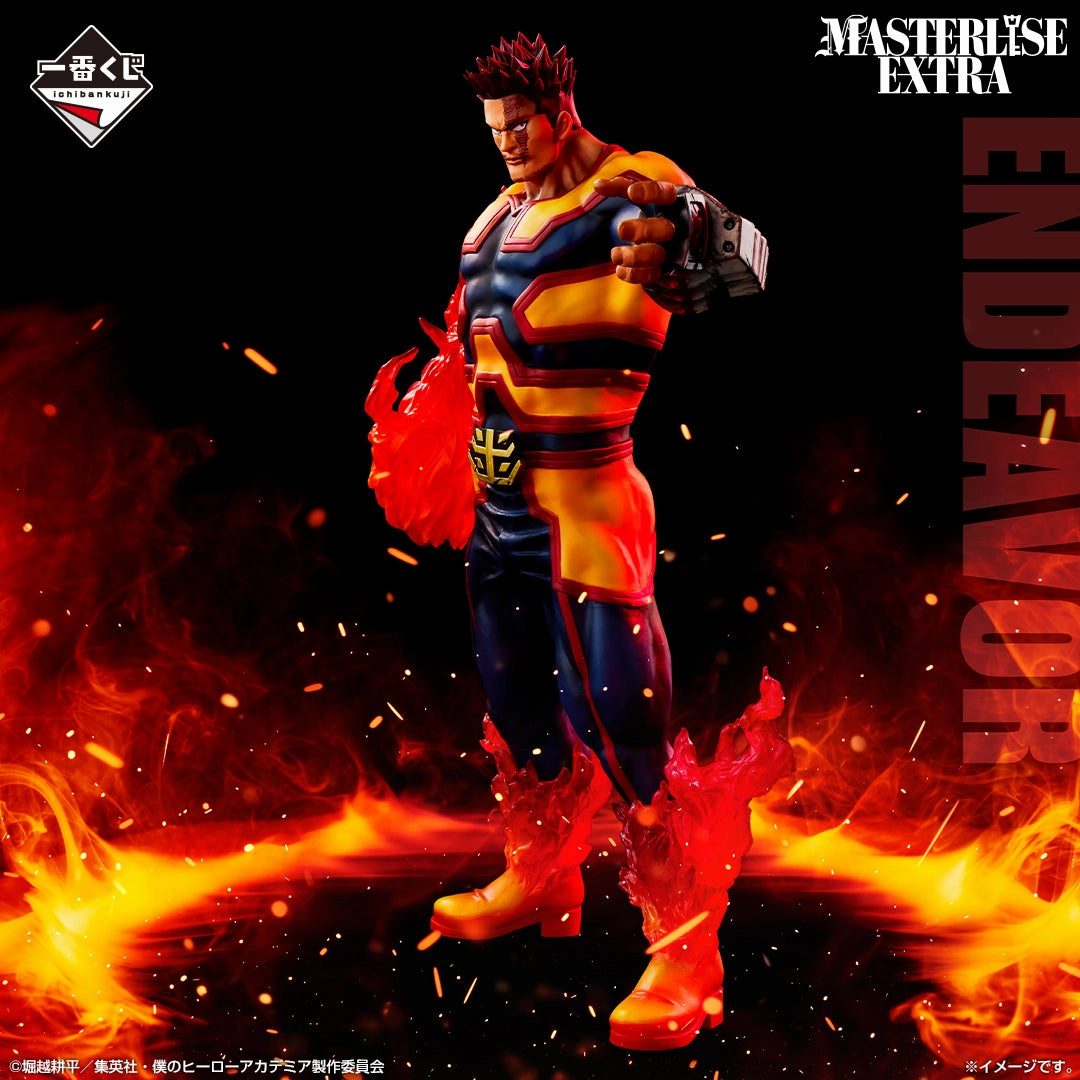 My Hero Academia - The Power to Weave - Endeavor MASTERLISE EXTRA [Ichiban-Kuji Prize C] Plastic Model Graduation Gift