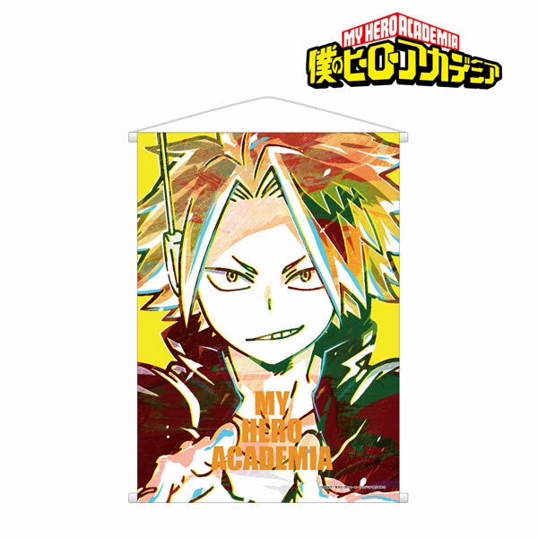 Movie Showcase Museum Quality My Hero Academia Ani-Art Wall Scroll (Denki Kaminari)