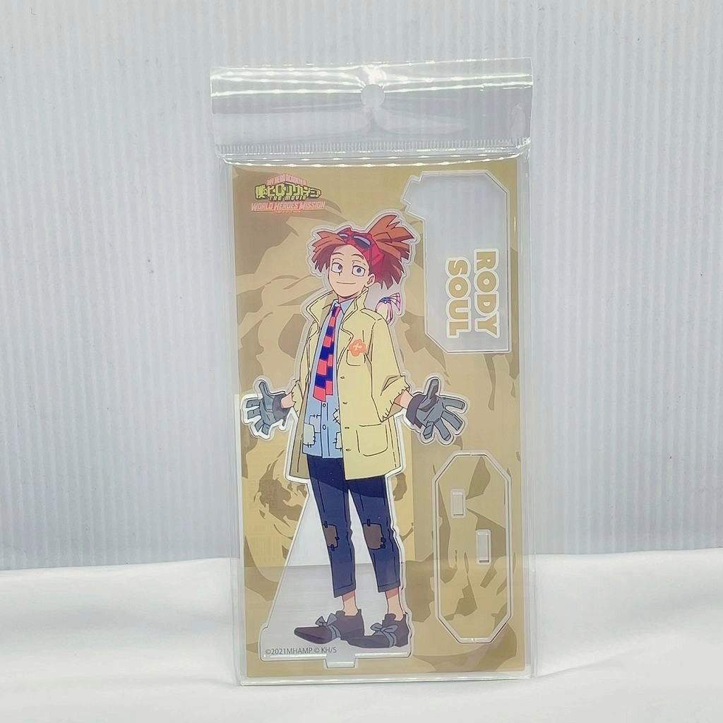 My Hero Academia THE MOVIE World Heroes Mission Acrylic Stand Rody Soul Generational Gift