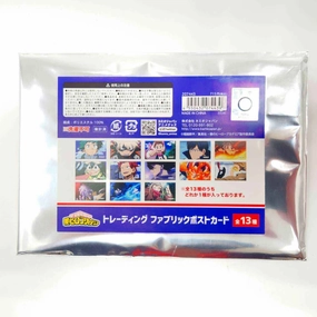 Adventure Game Robot Art My Hero Academia Trading Fabric Postcard [Single item]