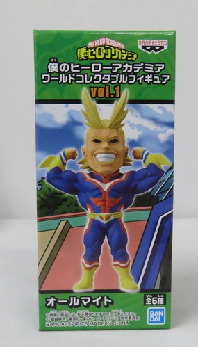 My Hero Academia World Collectable Figure Vol.1 MHA-02 All Might Bedroom Accent Home Office