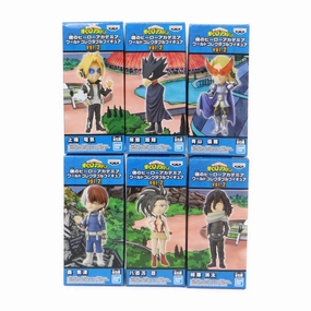 My Hero Academia World Collectable Figure Vol.2 6 kinds set 39569 Mythical Figure Gamer Setup
