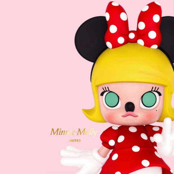 Studio Ghibli Niche Interest Pop Mart - Disney Minnie Molly Figure (17cm)