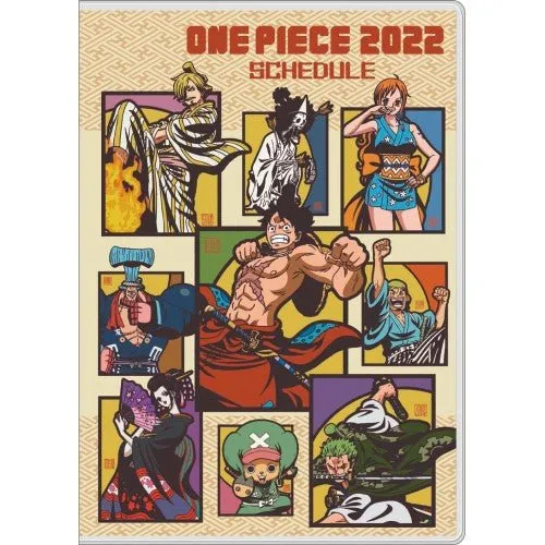 ONE PIECE 2022 Schedule Diary Handmade Sculpture Judges' Choice