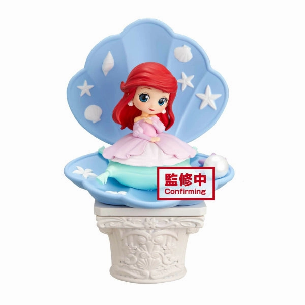 [Q POSKET] STORIES DISNEY CHARACTERS PINK DRESS STYLE ?????~ -ARIEL- (VER. A / VER. B) Robot Decor