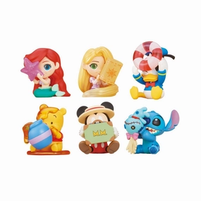 Future Antique Action Article PERIHAPI! Hide & Seek Kakurenbo Disney Characters (Set of 6) ???? ???? ?S?? ???? ???? ??????