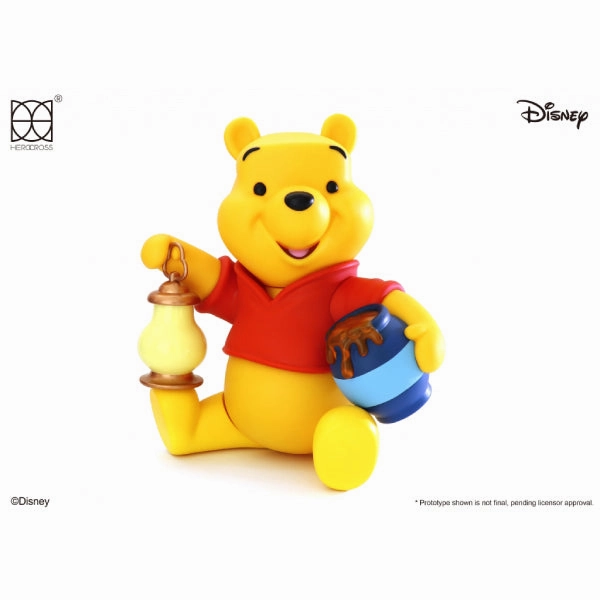 Herocross Disney HVS#026 12" Vinyl Winnie the Pooh with Lantern ?S?? Miniature Showcase
