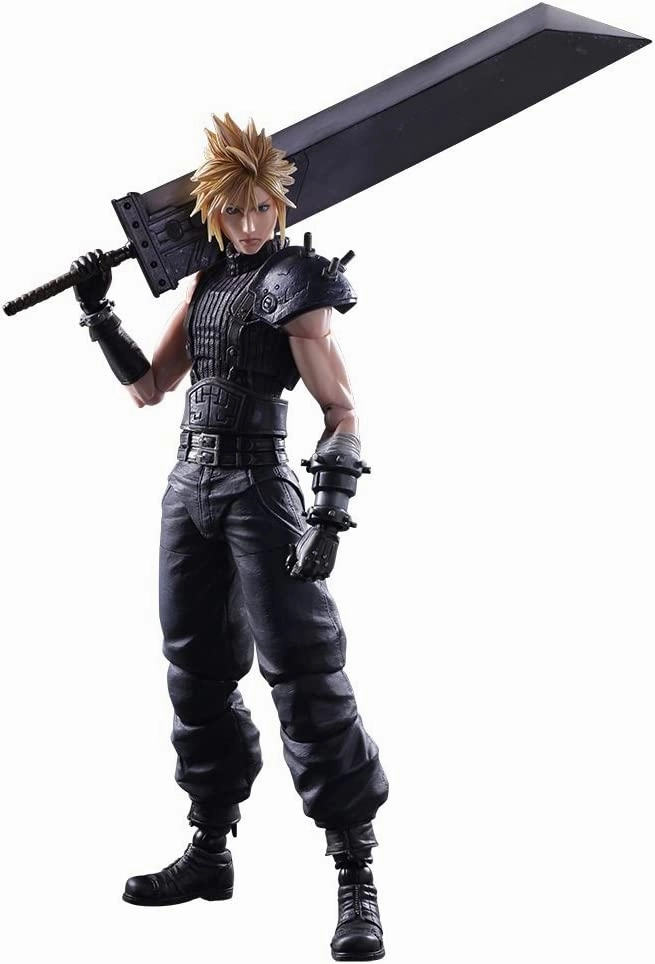 Play Arts Kai - Final Fantasy VII Remake No.1 Cloud Strife Vinyl Statue