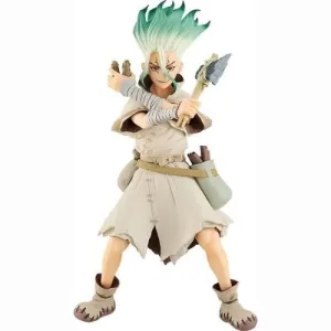POP UP PARADE Dr. STONE Senku Ishigami Complete Figure Classroom Decor Dynamic Pose