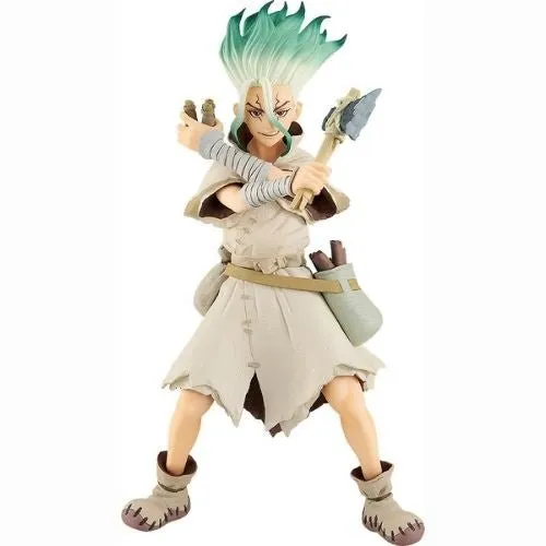 POP UP PARADE Dr. STONE Senku Ishigami Complete Figure Classroom Decor Dynamic Pose