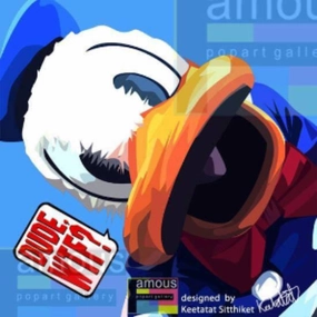 Movie Toy Pop Art Wall Decoration Drawing (Donald Duck) ?????? ?