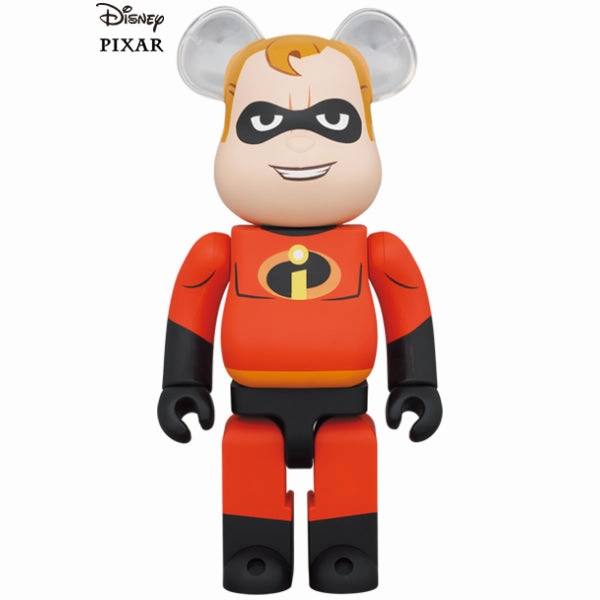 Art Figure Vinyl Display BE@RBRICK Mr.INCREDIBLE (100% & 400% / 1000%)