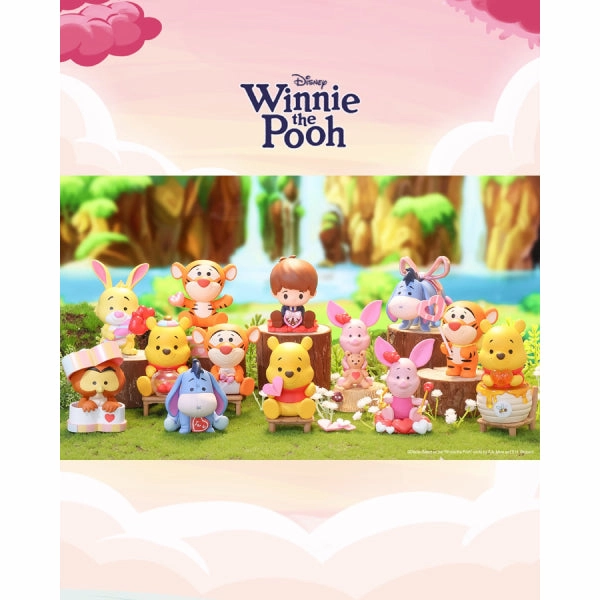 Pop Mart - Winnie the Pooh Sweet Series Mini Figure Themed Exhibit Art Piece