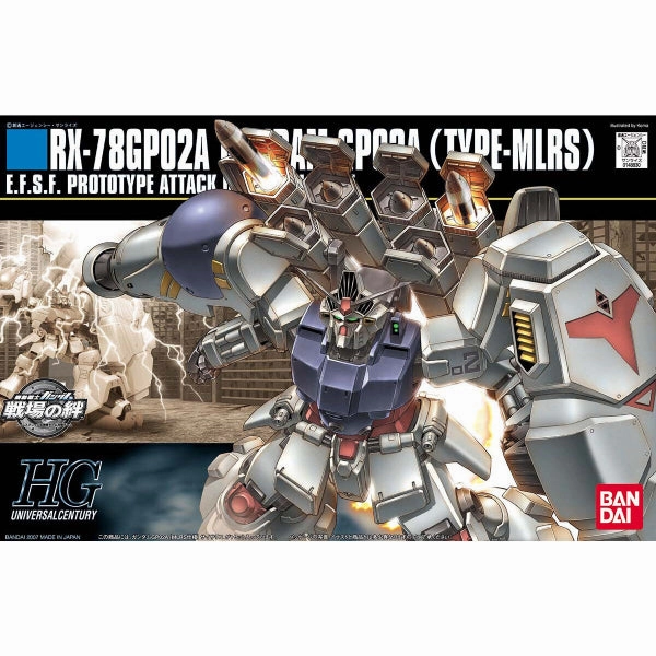 HGUC 1/144 RX-78GP-02A GUNDAM GP-02A (TYPE-MLRS) ?C?? ???_ ?_?? Literary Figure Porcelain Doll