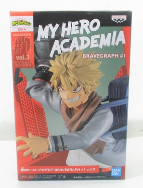 My Hero Academia BRAVEGRAPH #1 vol.3 Bakugo Katsumi 2572252 Action Decor