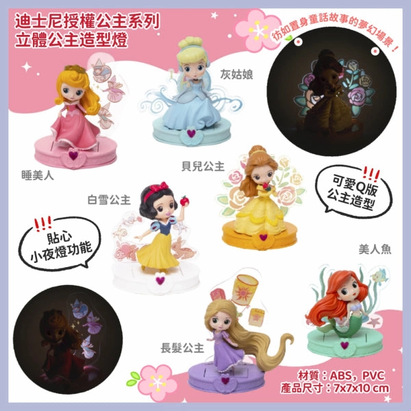 Vinyl Showcase Princess Series Light (Aurora / Snow White / Ariel / Rapunzel / Cinderella / Belle) ???? ???? ???? ???? ?? ?????~ ?L?? ???? ??