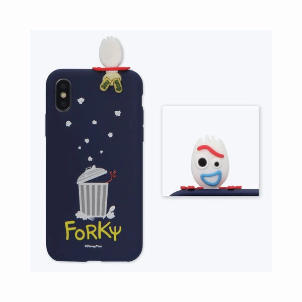 Arctic Animal Forky Toy Story Disney mini Figure Protective Soft iphone Case