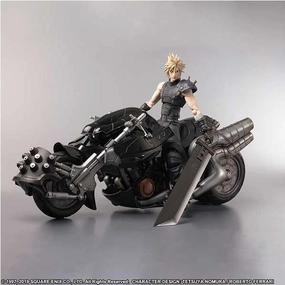 Final Fantasy VII Remake PLAY ARTS Kai Cloud Strife & Hardy-Daytona DC Hero