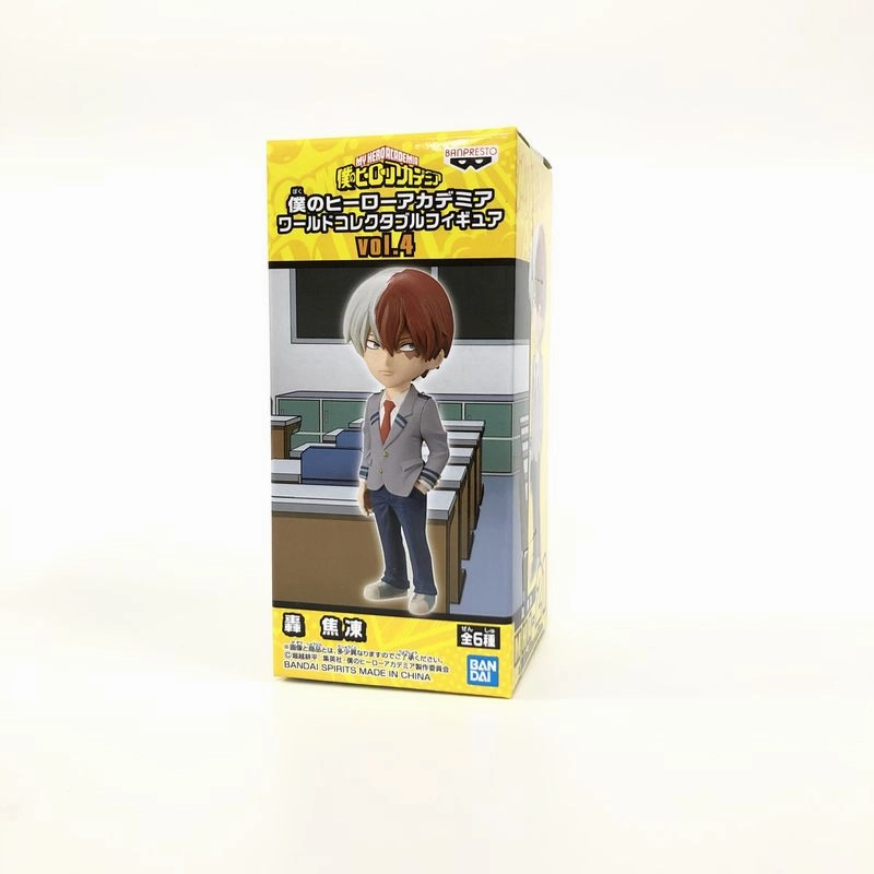 Classroom Decor Worldwide Delivery My Hero Academia World Collectable Figure Vol.4 MHA-21 Todoroki Frozen 39751