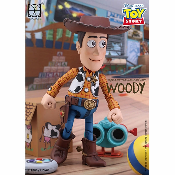 Herocross HMF#067 Disney Toy Story Woody Action Figure Vinyl Toy
