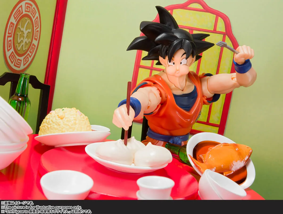 Secondary Market [Resale]S.H.Figuarts "Dragon Ball Z" Son Gokou Belly Eighth Set