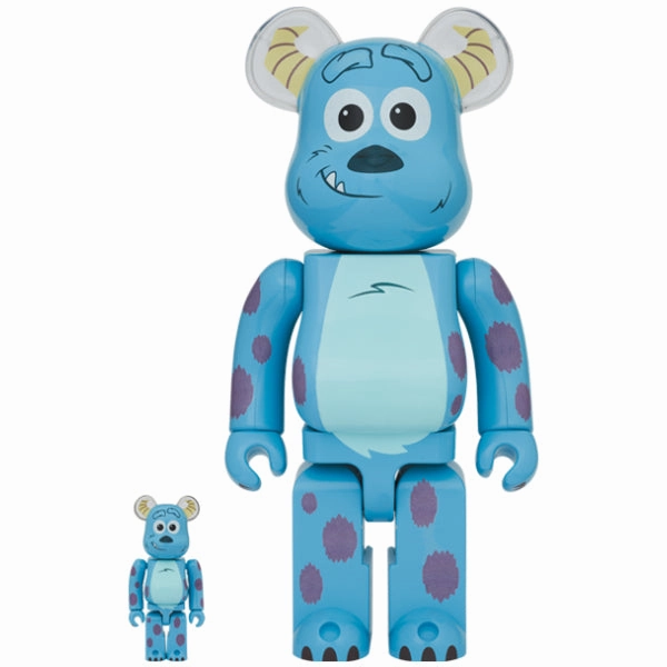 Collecting Community BE@RBRICK Monsters, Inc. Sulley 100% & 400% Set