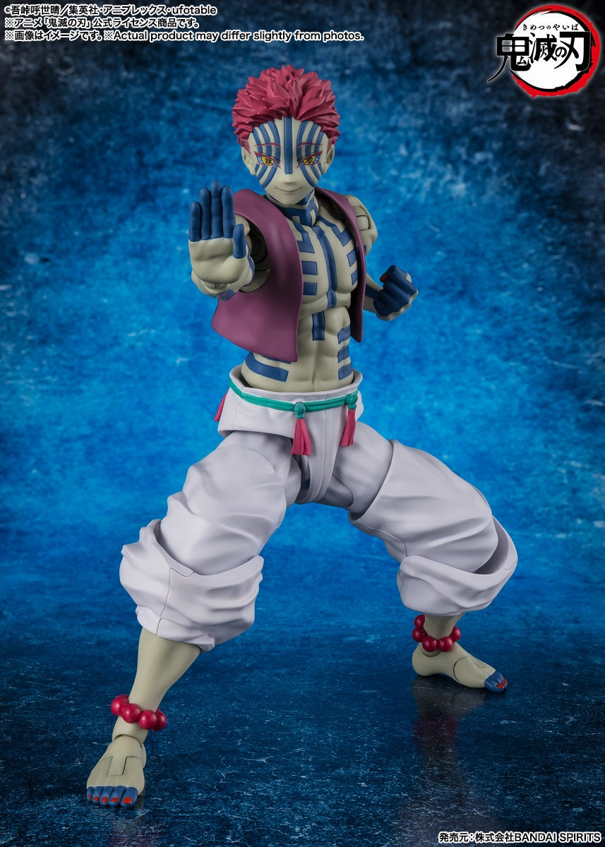 S.H.Figuarts "Demon Slayer: Kimetsu no Yaiba" Akaza Folk Art Pre Columbian