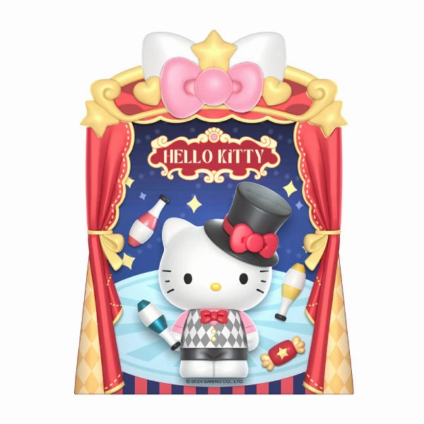 Child Safe Sanrio Model Kit Circus Series (Hello Kitty / Cinnamoroll / My Melody / Kuromi) ?R??F