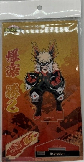 My Hero Academia Wooden pop stand Vol.2 Katsuki Bakugo Gaming Object