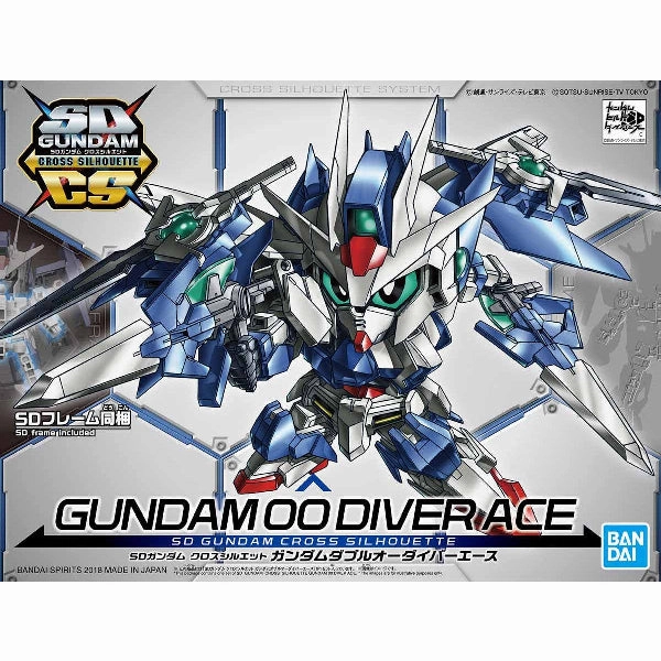 Gaming Collectible SD GUNDAM CROSS SILHOUETTE GUNDAM 00 DIVER ACE ?C?? OO??????SDCS